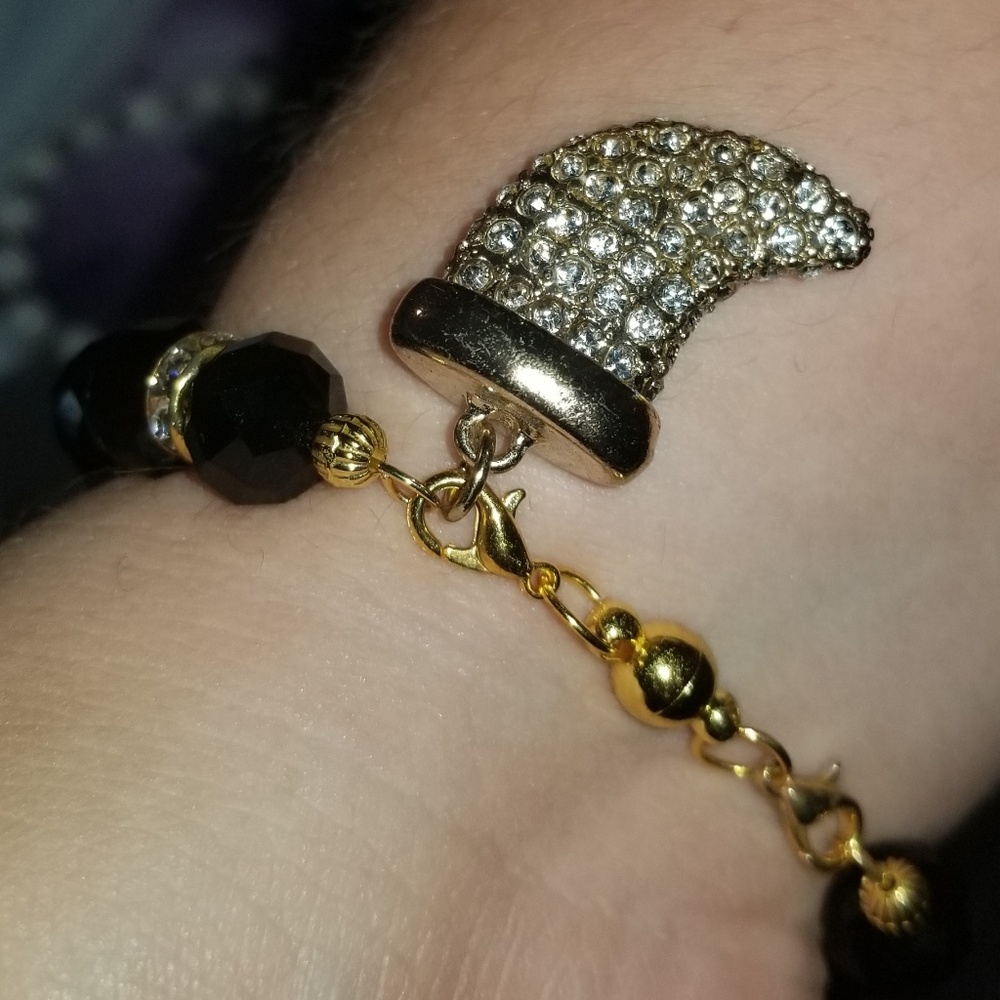 Black Crystal bracelet